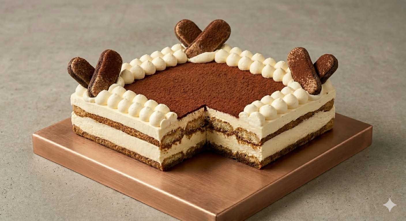 'The Classic' Tiramisu (20cm x 20cm)