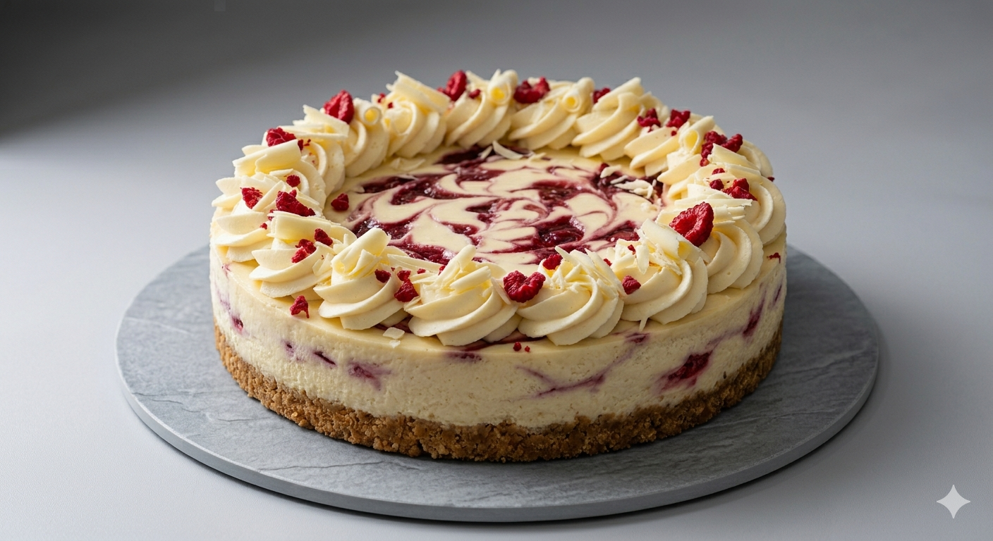 'Raspberry Swirl' Cheesecake (20cm)
