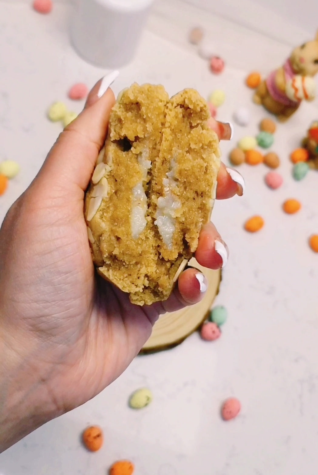 Almond Truffle Cookies