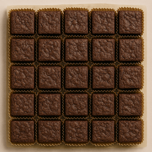 Brownie SLAB 'Double Chocolate' (pre-cut portions)