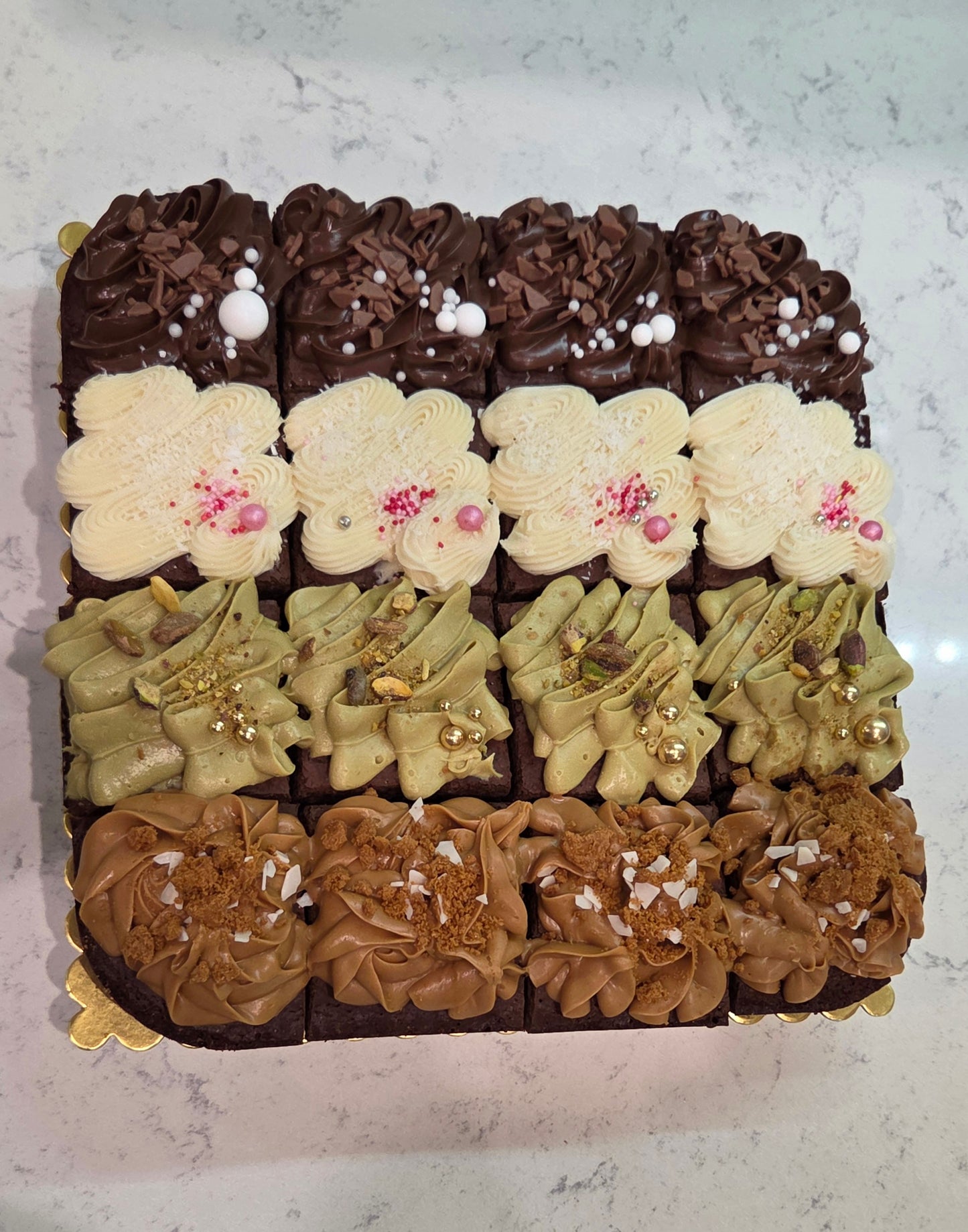 Brownie SLAB 'Double Chocolate' (pre-cut portions)